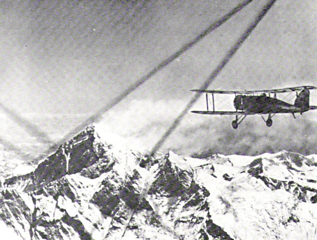April 3 1933 - The Marquis of Clydesdale Leads the First Flight Over Mount Everest