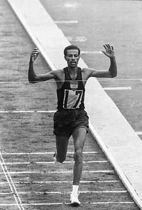 September 10, 1960 CE – Abebe Bikila Wins the Marathon at the Rome Summer Olympics