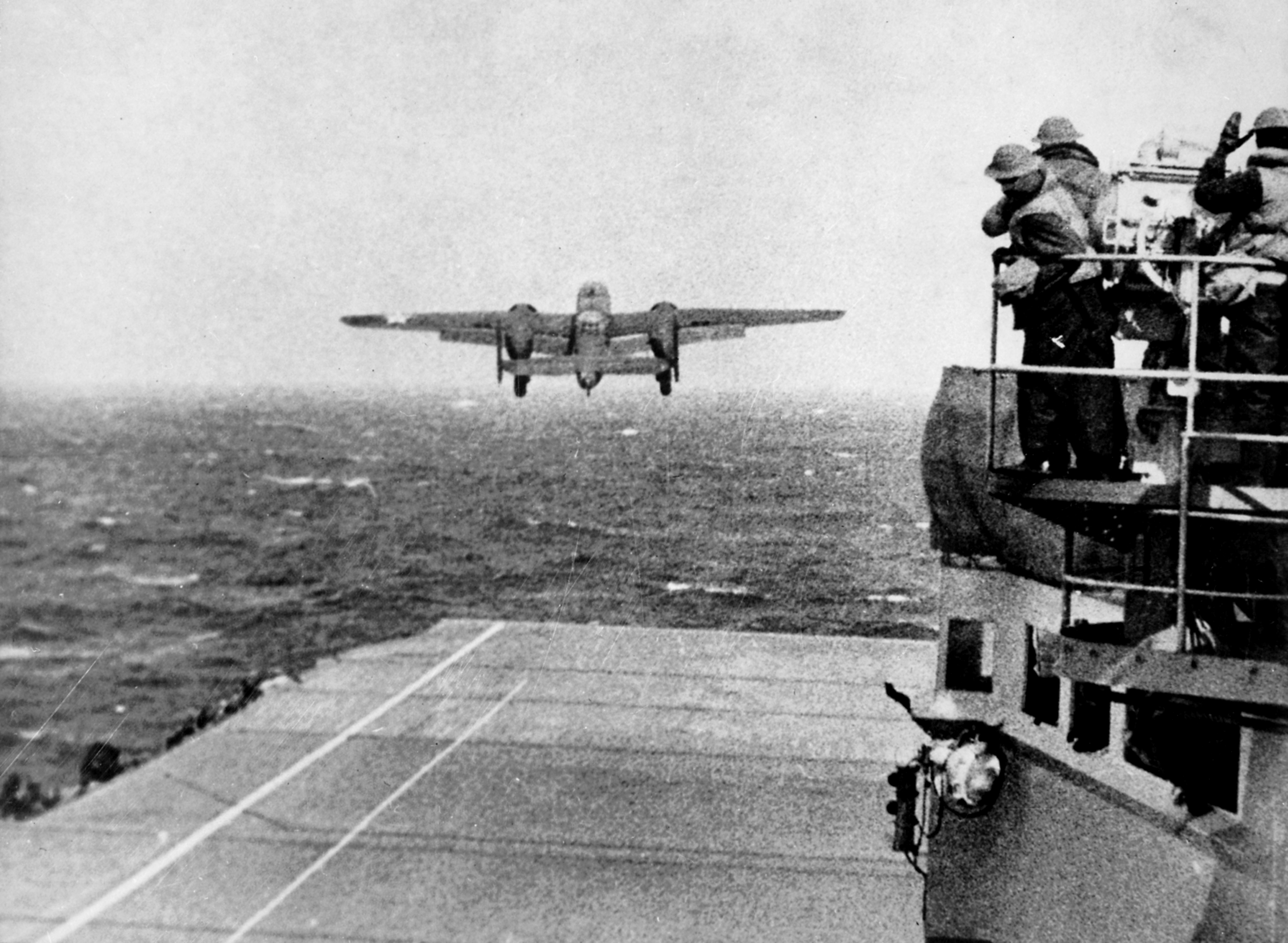 April 18 1942 - The Doolittle Raid is Launched from the USS Hornet