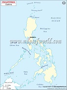Blank Map of Philippines
