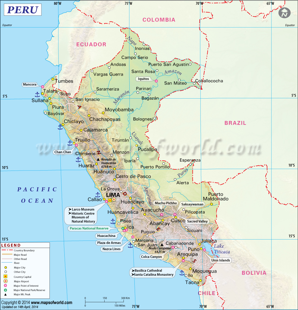 Peru Map