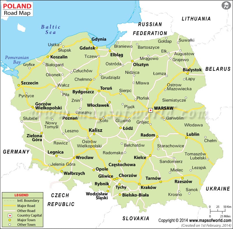 Poland Road Map