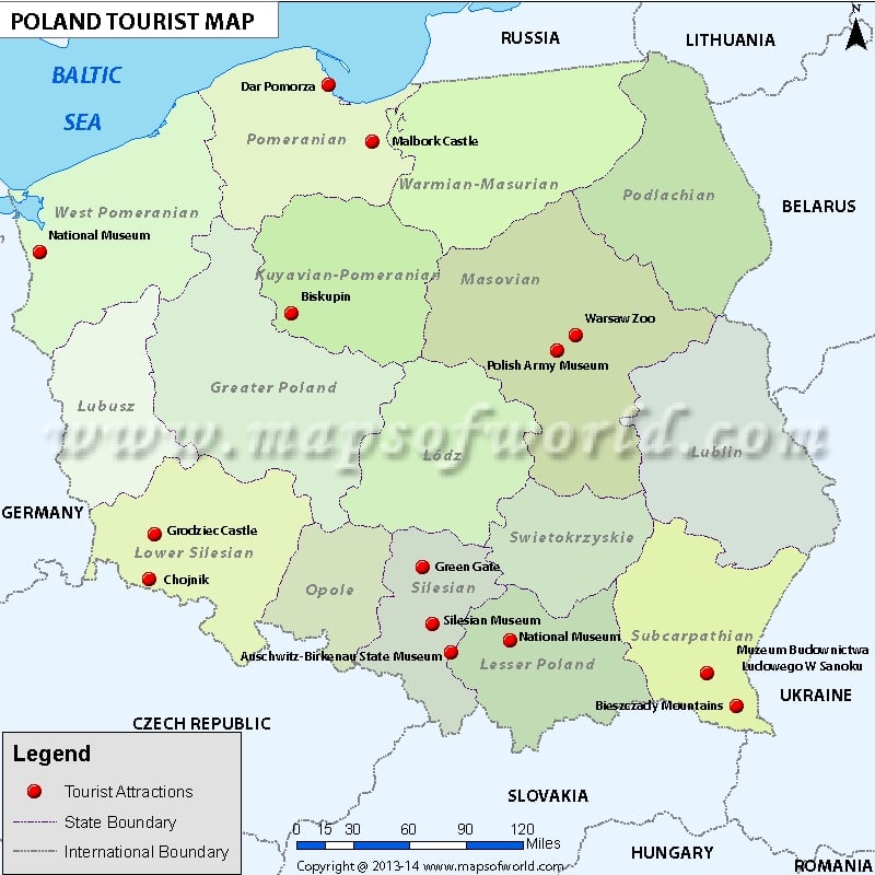 poland tourism rank