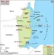 Belize Road Map