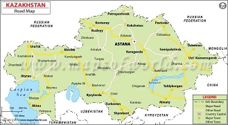Kazakhstan Road Map