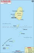 Saint Vincent The Grenadines Road Map