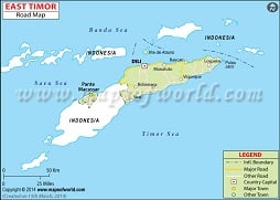 Timor Leste Road Map