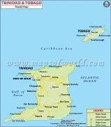 Trinidad And Tobago Road Map
