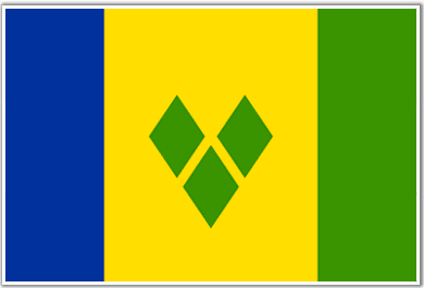 St Vincent and Grenadines Flag
