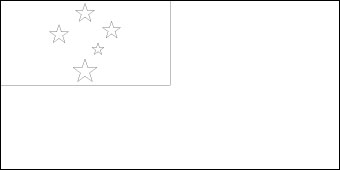 Blank Samoa Flag