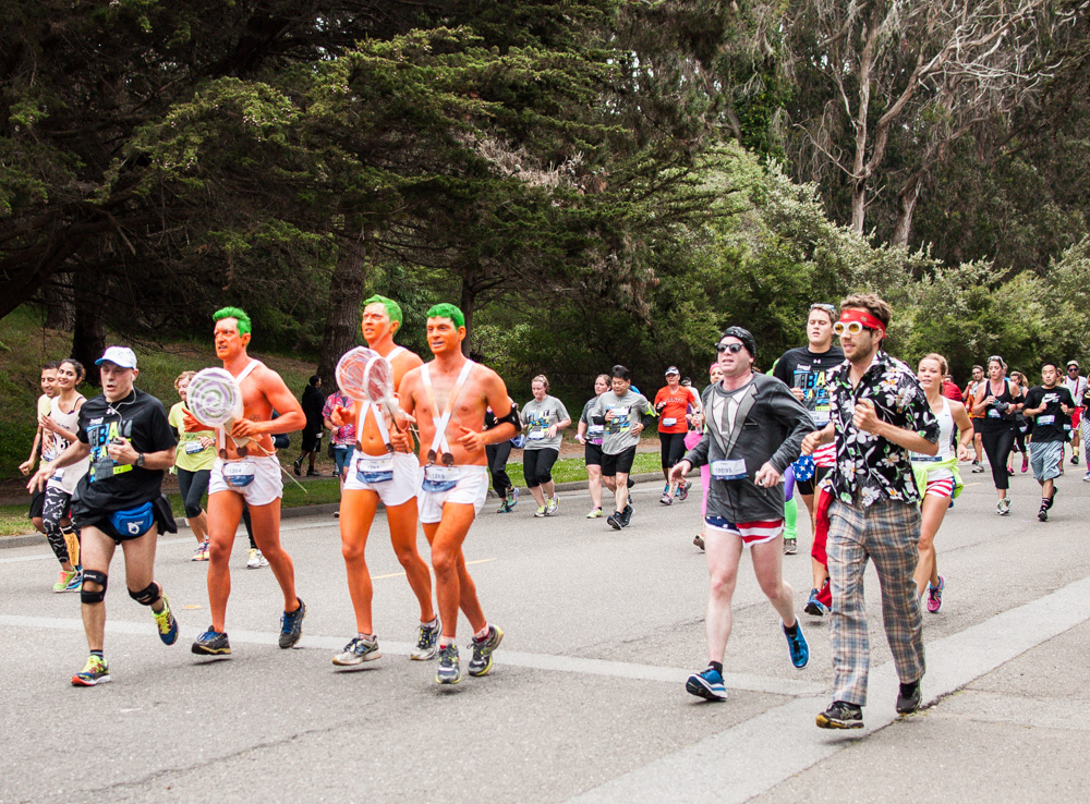 Bay to Breakers Race, San Francisco, California, USA