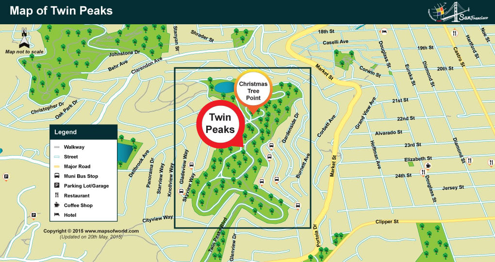 Twin Peaks Map