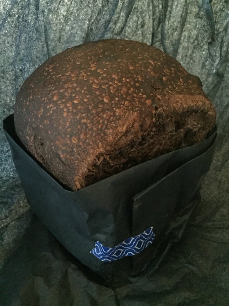 Chocolate sourdough bread 