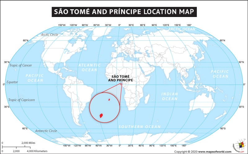 Sao Tome and Principe Location