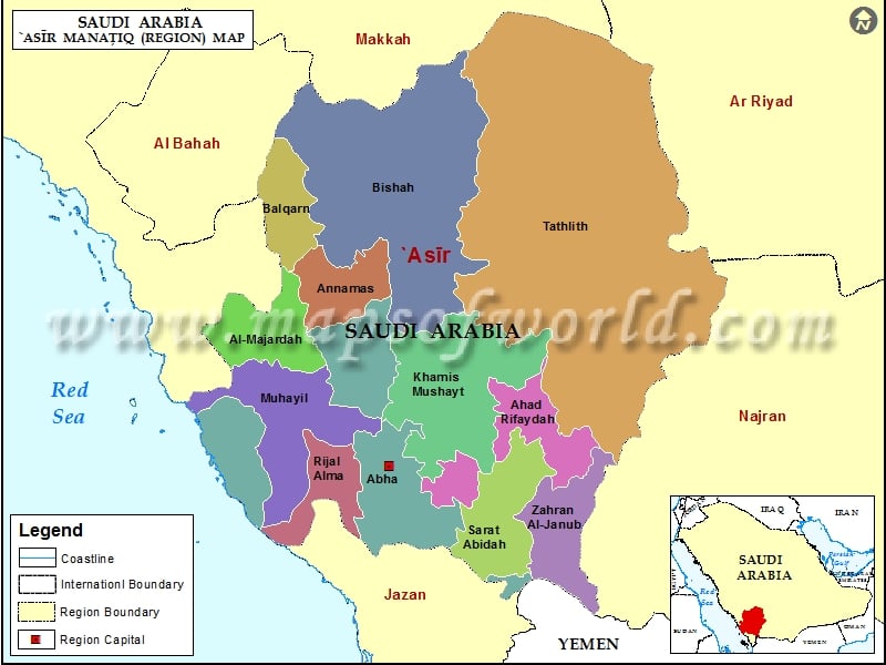 Asir Map