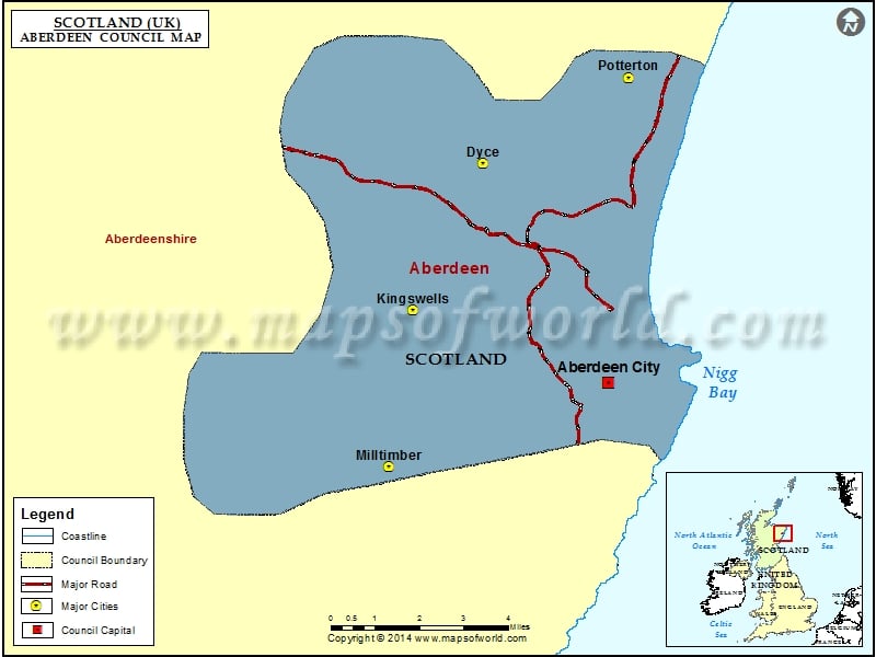 Aberdeen Council Map
