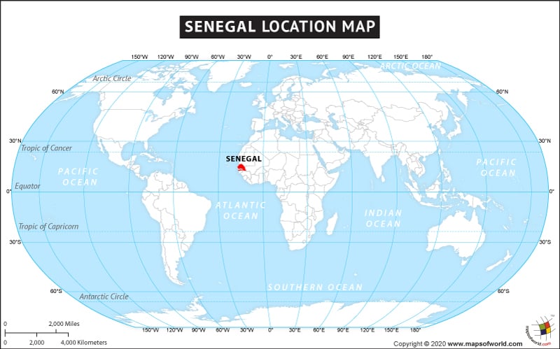 Where is Senegal Located