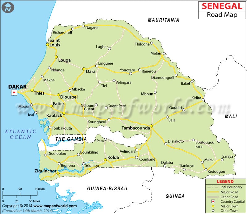 Senegal Road Map