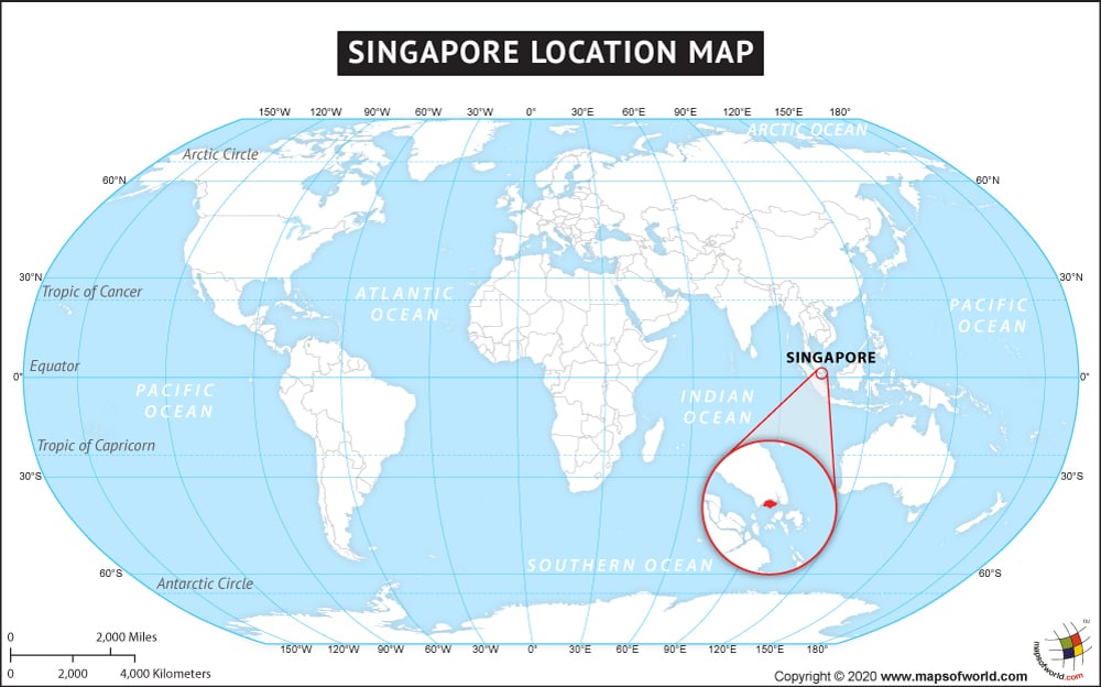 Where is Singapore Located?