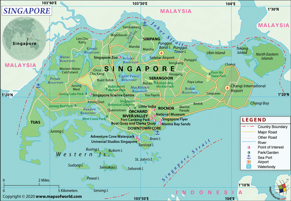 Singapore Map