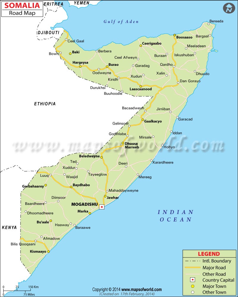 Somalia Road Map