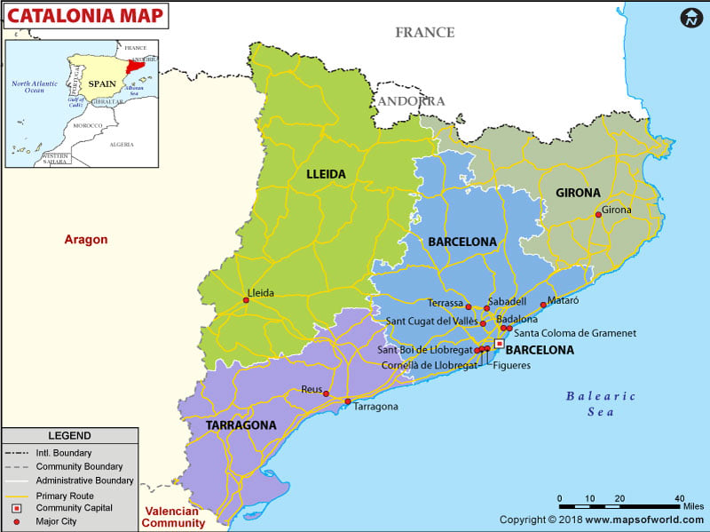Cataluna Maps