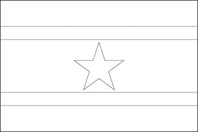 Blank Suriname Flag