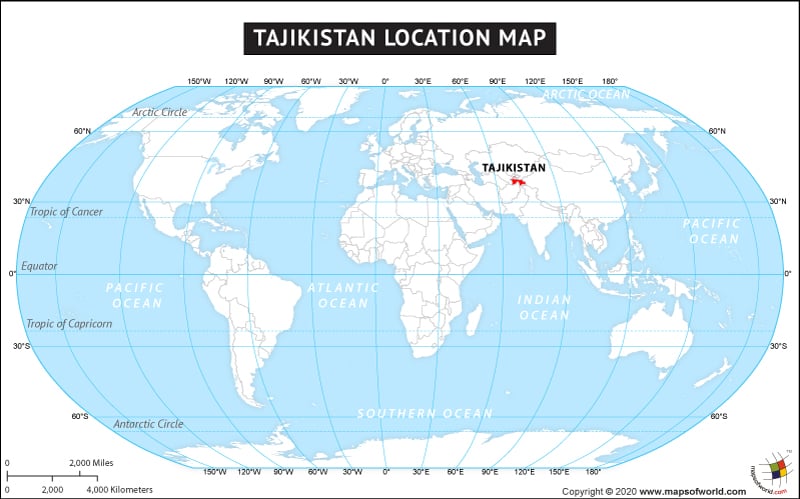 Where is Tajikistan Located?