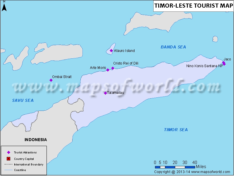 Timor Leste Tourist Attractions