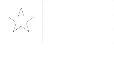 Blank Togo Flag