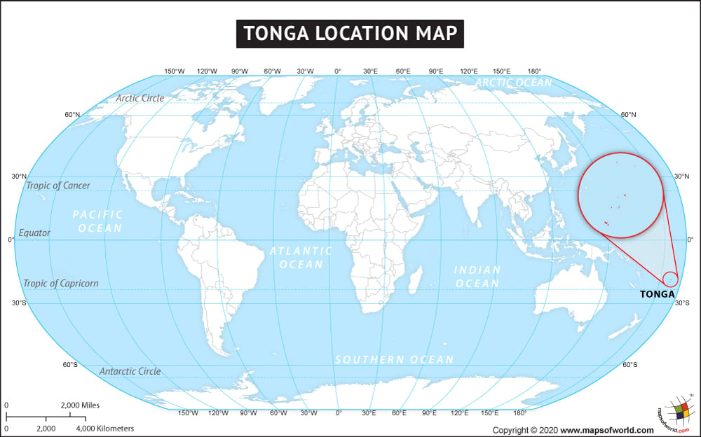 Where is Tonga Located?