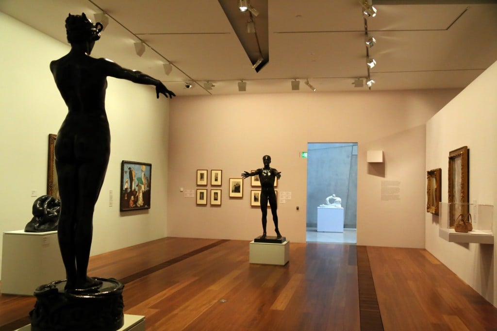 Art work at National Gallery of Victoria