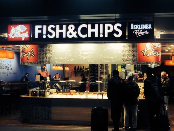 Fish & Chips - Berlin Hauptbahnhof
