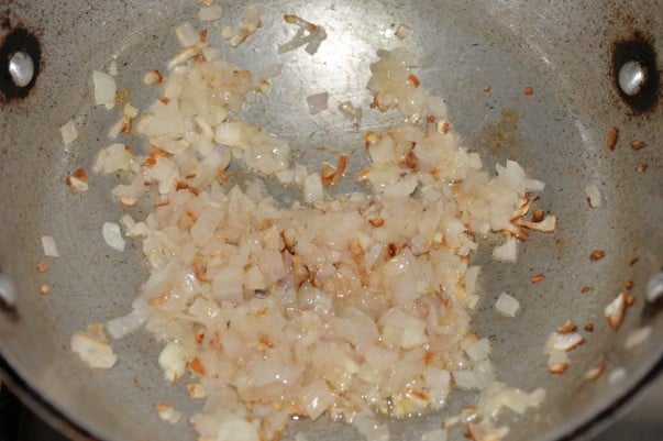 Argentine Empanadas - Frying Onions