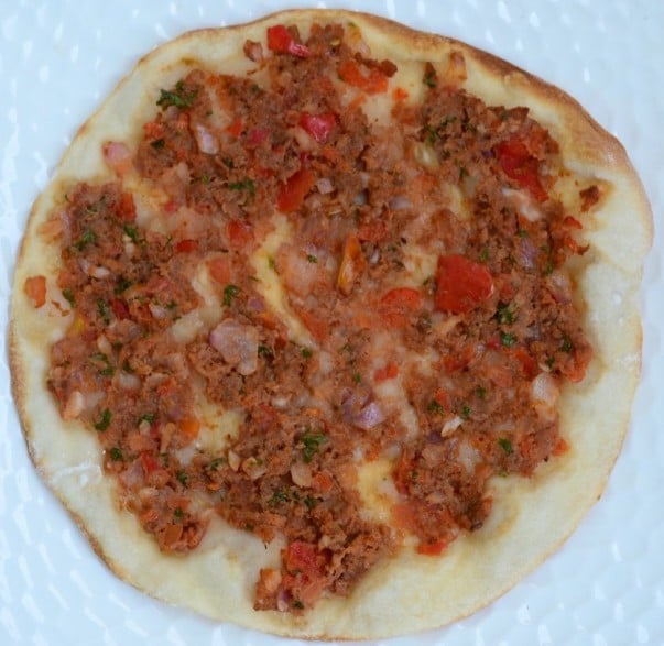 Lahmacun Armenio - After Baking