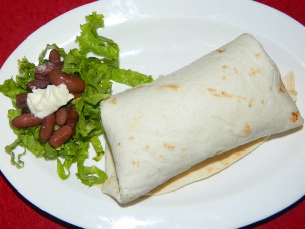 Burrito Served