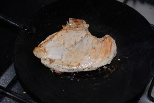 Enchilada Filling - Cooking Chicken Breast