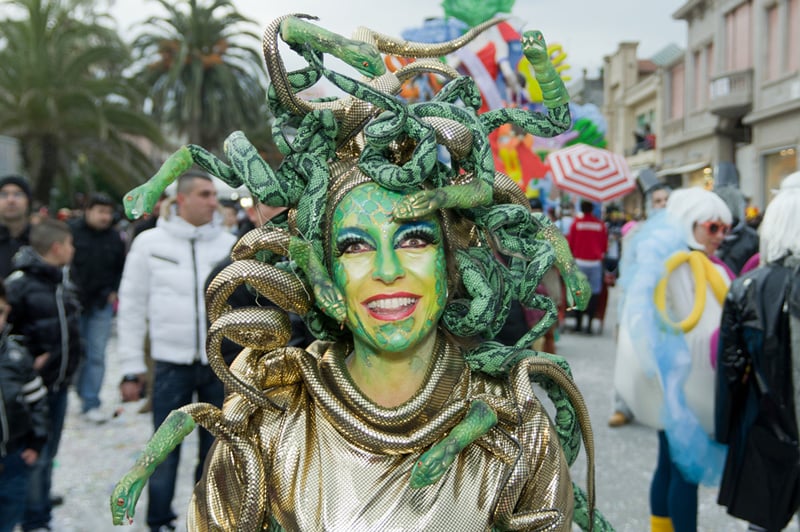 Vaireggio Carnival in Italy
