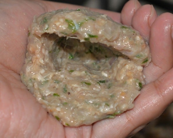 Kibbeh - Making the Shell