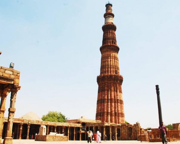 Qutub Minar and Iron Pillar