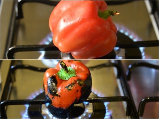 Roasting Bell Peppers