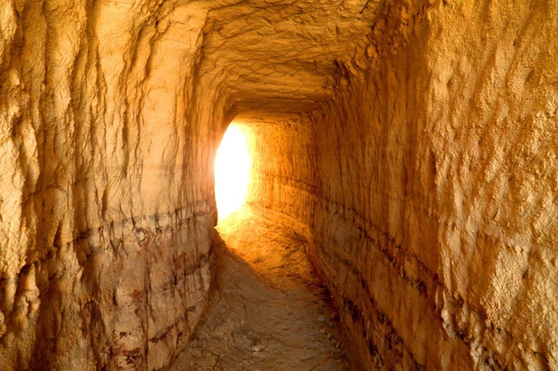 Tunnels in Cappadocia