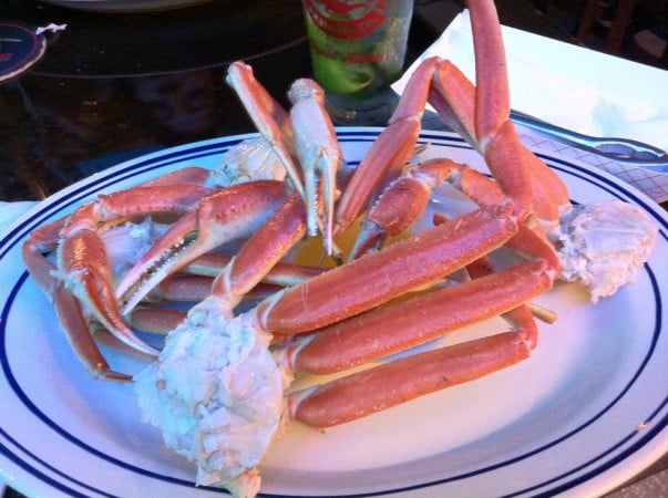 Eat snow crab at Catch of the Day
