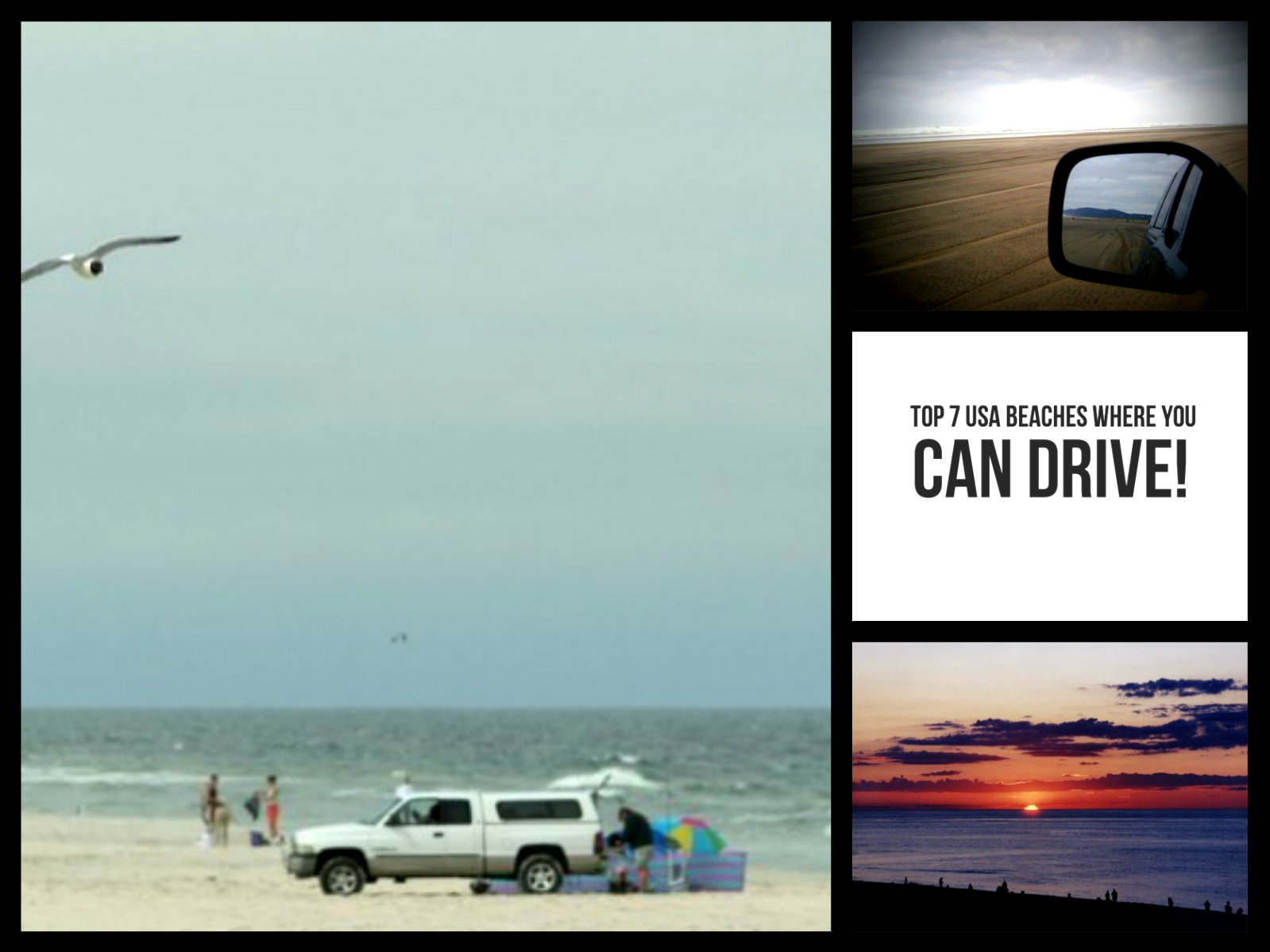 Top 7 USA beaches where you can drive!