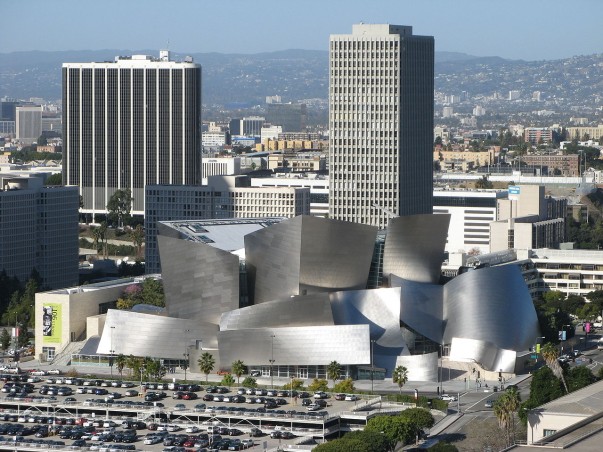 Walt Disney Concert Hall at Los Angeles, California