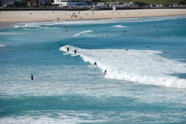 Waves at Bondi Beach for me
