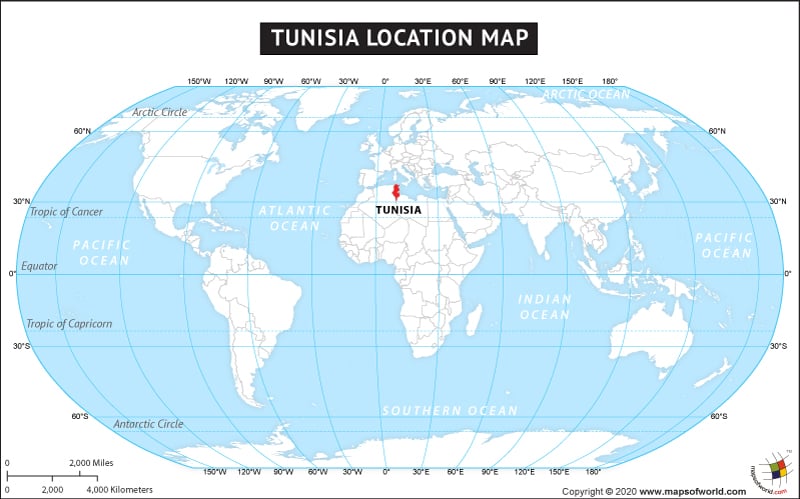 Where is Tunisia