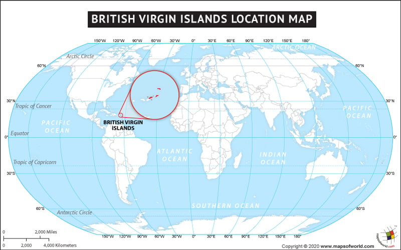 Where are the British Virgin Islands