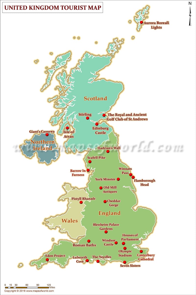 UK Travel Map