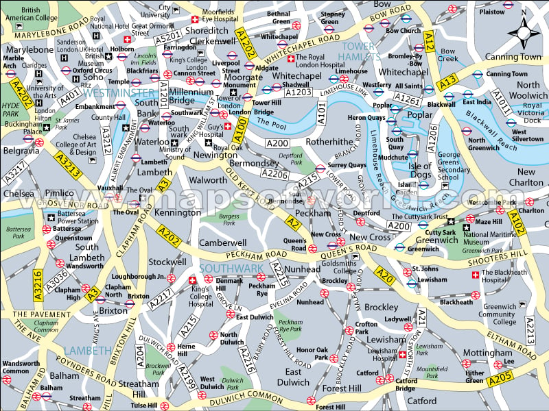 Westminster Map
